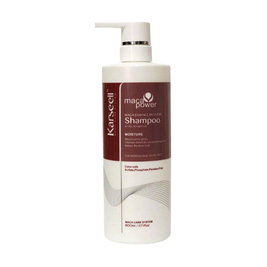 Шампунь Karseell Maca Power Maca Essence Moisture Shampoo для сухого та пошкодженого волосся, 800 мл
